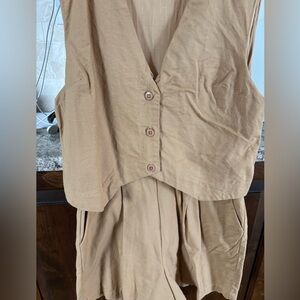 ASOS Light Brown Jumpsuit